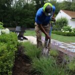 pro sprinklers inc installing irrigation line