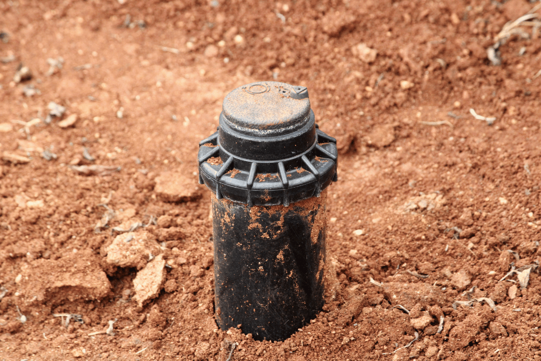 sprinkler system problems from roots
